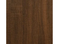 Banco zapatero roble marrón 42x42x45 cm madera de ingeniería