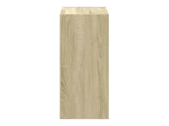 Biblioteca madera de ingeniería roble Sonoma 68,5x32x68,5 cm ES591639