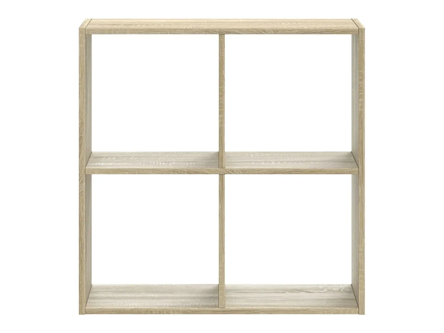 Biblioteca madera de ingeniería roble Sonoma 68,5x32x68,5 cm ES591639