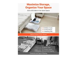 Bolsas de Almacenamiento SucceBuy para debajo de la Cama con Ruedas, Organizador de Zapatos para debajo de la Cama 80,5x39,6x17,5 cm, Caja de Almacenamiento