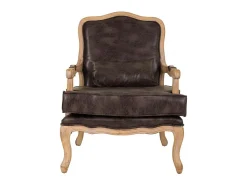 Butaca De Madera Tapizada