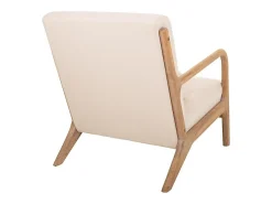 Butaca De Madera Tapizada