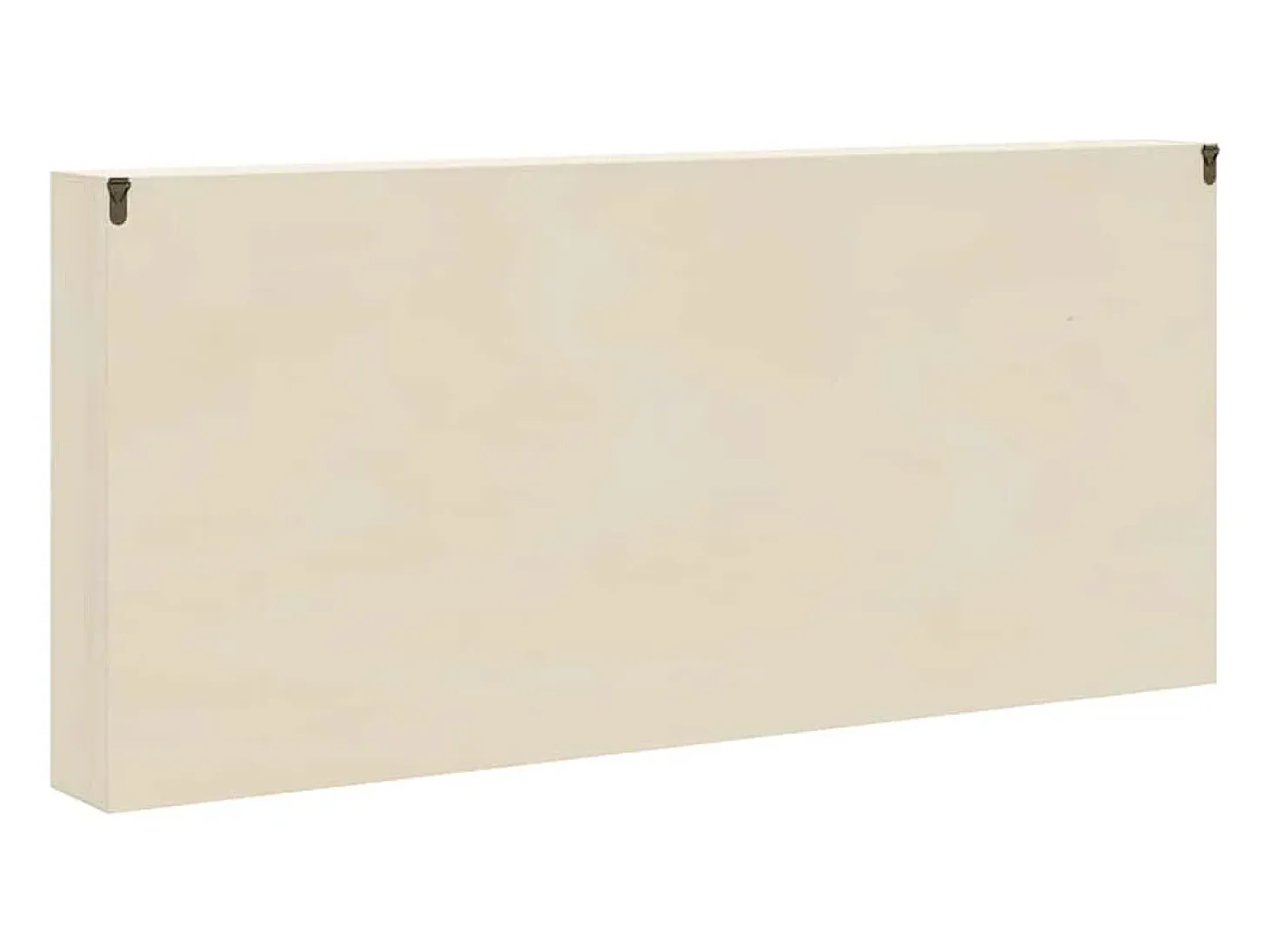 Caja de madera marrón 80 x 8,5 x 36 cm Contrachapado