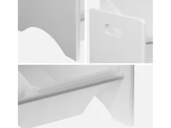 Caja infantil para juguetes blanco