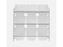 Caja infantil para juguetes blanco