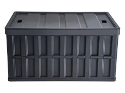 Cajas de Almacenamiento SucceBuy Plegables SucceBuy 65 L, Lote de 3 con Tapas, Apilables y Plegables
