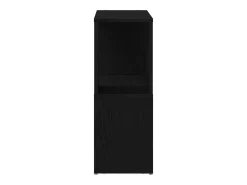 Centro de entretenimiento Negro 60 x 24 x 63 cm