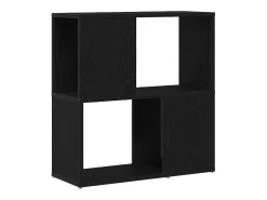 Centro de entretenimiento Negro 60 x 24 x 63 cm