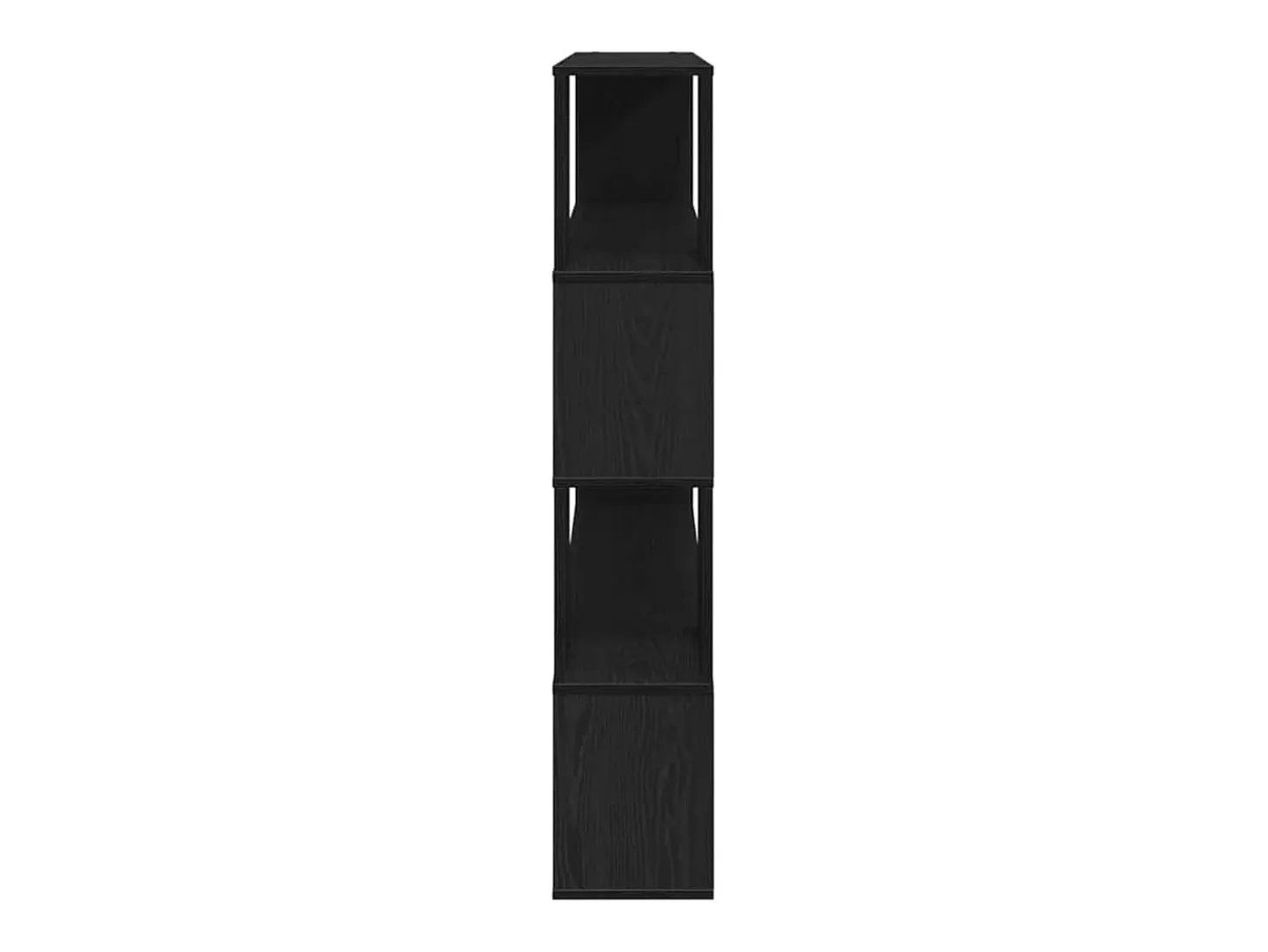 Centro de entretenimiento Negro 100 x 24 x 124 cm