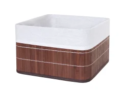 Cesta de almacenaje MCW-C21 (juego de 2), marrón