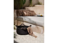 Cesta Les Quatre Mains - Negra - L