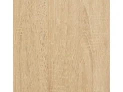 Chiloquin Mueble TV metal y madera contrachapada roble Sonoma 200x30x50cm