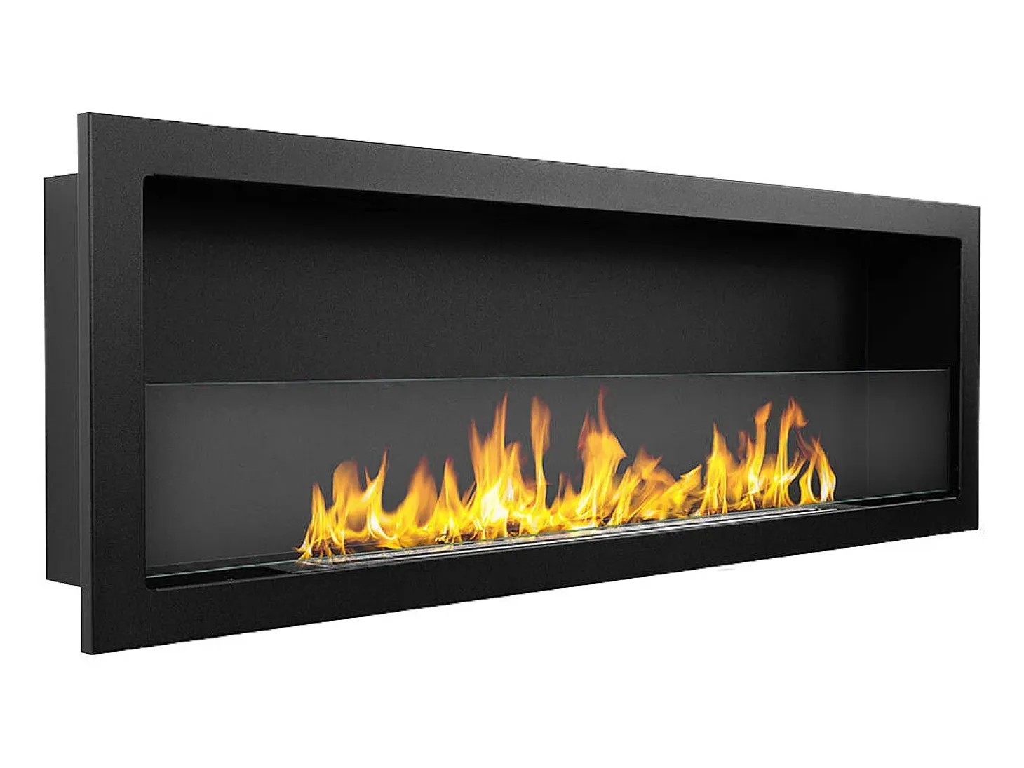 Chimenea de bioetanol de pared FURORE 120, 120x40 cm