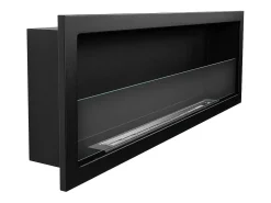 Chimenea de bioetanol de pared FURORE 120, 120x40 cm