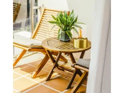 Chimenea de bioetanol MARSIGLIA Gold de sobremesa, tamaño D16 x H27, para interior y exterior