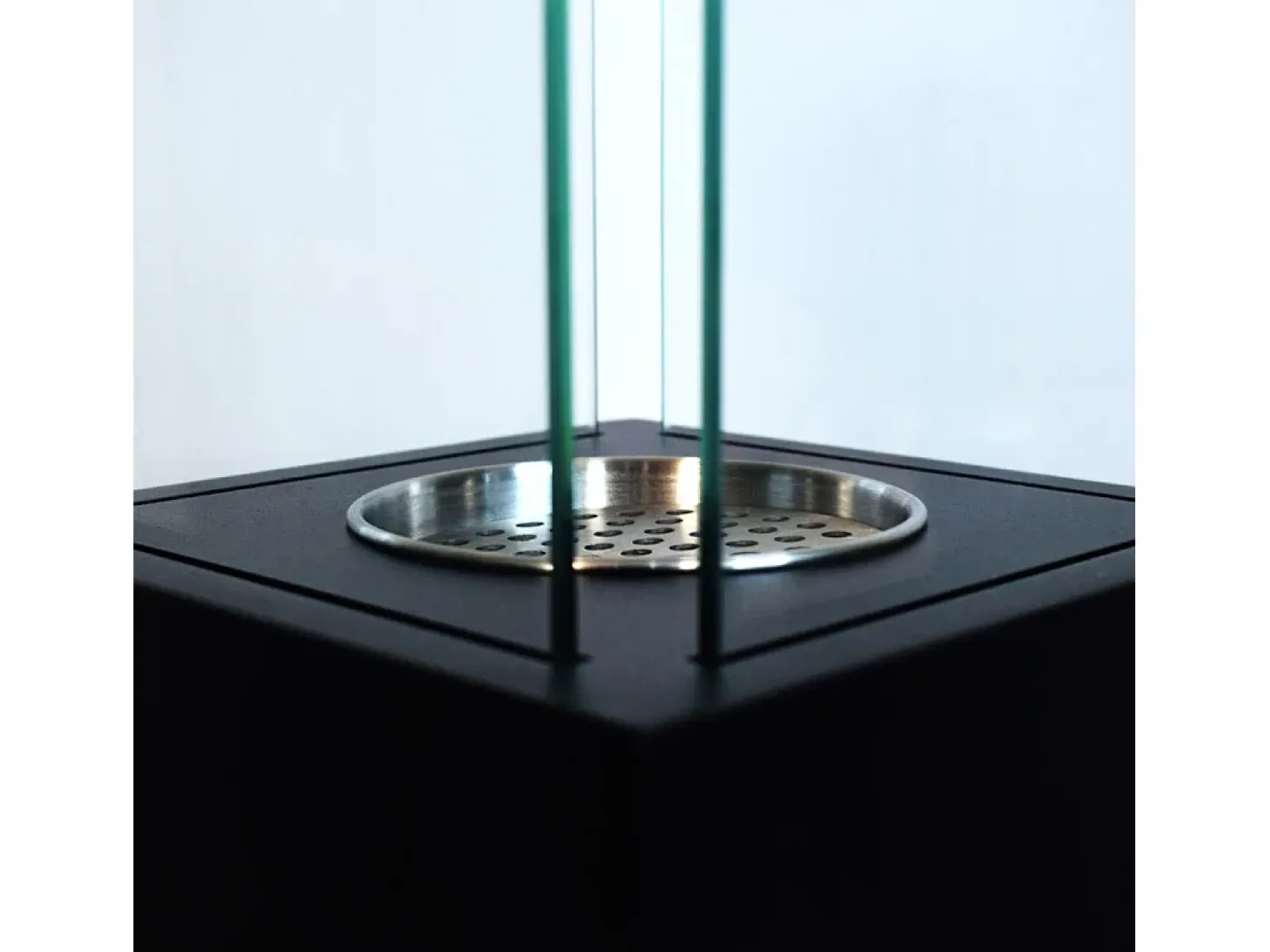 Chimenea de jardín de bioetanol para exterior Capri 110 Black