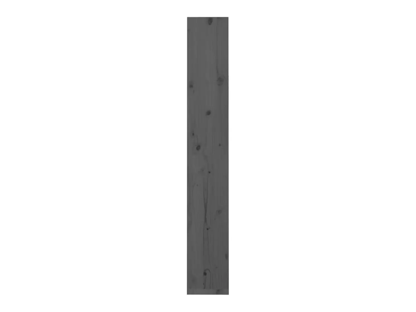 Colgate Estantería/divisor de espacios madera pino gris 60x30x199,5 cm