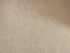 Conjunto de 2 taburetes de tela y metal negro - Beige - LAZONI by Pascal Morabito