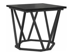 Conjunto de mesas auxiliares 2 piezas Roble negro 50 x 50 x 40 cm
