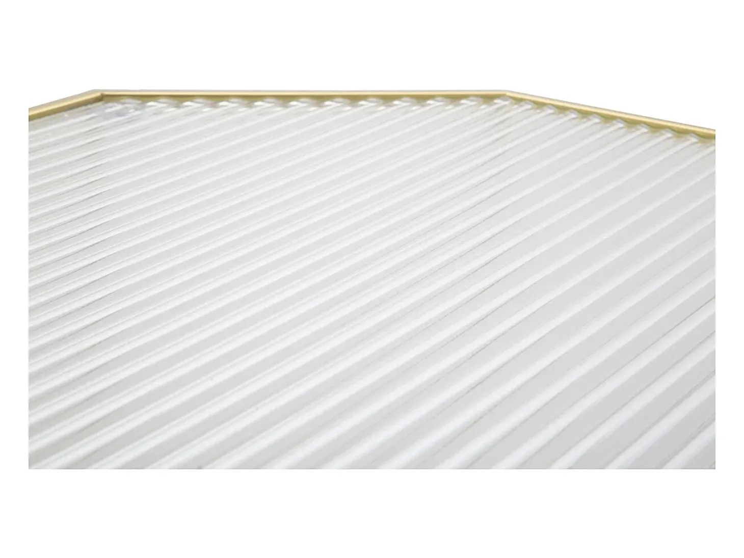Conjunto de Mesitas Auxiliares VKH598, Oro, 50x46x100 cm, Kendra Home