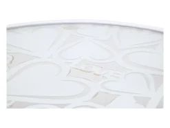 Conjunto de Mesitas Auxiliares VKH556, Blanco, 43x43x60 cm, Kendra Home