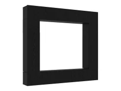 Conjunto de mueble de TV de 8 piezas Roble negro 100 x 30 x 30 cm
