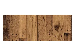 Conjunto de mueble de TV de pared de 7 piezas, madera envejecida, madera de ingeniería