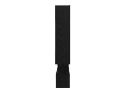 Conjunto de mueble de TV de 8 piezas Roble negro 80 x 30 x 30 cm