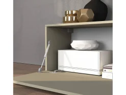 Conjunto de mueble de TV Chronos Chronos en color topo mate y roble 180/260x40 cm