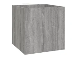 Conjunto de muebles de pasillo Sonoma Gray de madera de ingeniería