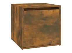 Conjunto de muebles de recibidor de madera de ingeniería de roble ahumado