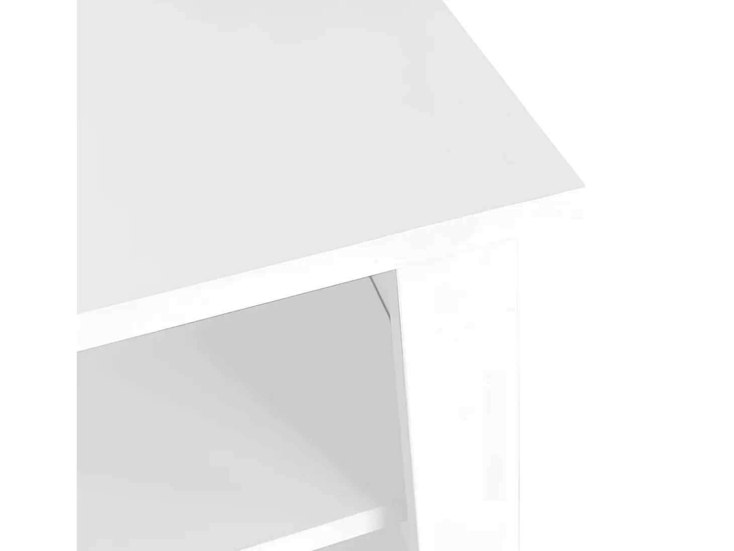 Conjunto de perchero con banco y estante, 3 ganchos para colgar, estantes abiertos, tablero de partículas, blanco, (Alto 190 x Ancho 120 x Fondo 40 cm)