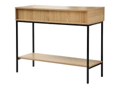Consola 2 Cajones 1 Estante Decoración de Madera L100 cm - TESSA