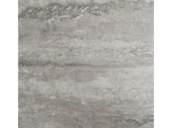 Consola con 1 estante, efecto piedra, estructura negra, 110 x 26 x 80 cm