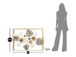 Consola Glam Floris 113X40X80 cm