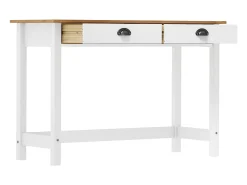 Consola Hill con 2 cajones 110x45x74 cm Pino macizo