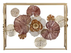 Consola Hoja 69, Multicolor, 114x41,5x80 cm, Kendra Home