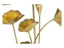 Consola Hoja 73, Oro, 120x40x80 cm, Kendra Home