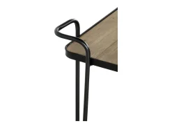Consola madera de abeto y hierro