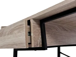 Consola MCW-J97 Estructura 3D, Aspecto roble