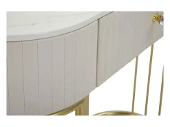 Consola Montpellier Crema 100X40X75 cm