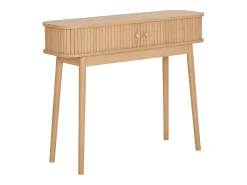 Consola Nikko, Marrón, 100x30x80,5 cm, Kendra Home