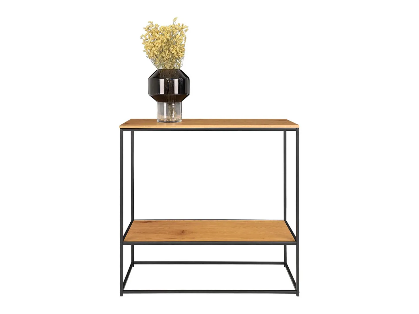 Consola Vita, Marrón, 36x80x80 cm, Kendra Home
