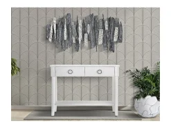 Consola VKH603, Blanco, 110x40x82 cm, Kendra Home