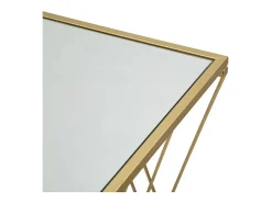 Consola VKH624, Oro, 120x40x80 cm, Kendra Home