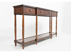 Consola 152.5x86.5x35.5 cm marrón claro Avola AV1632-60