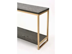 Consola 110x78x40 cm negra Sevilla