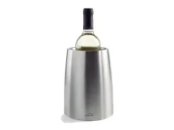 Cubitera Isotérmica para Champagne de Acero Inoxidable 18/10 Doble Pared 15,3x18,8 cm - Mantiene Fresco Sin Hielo - Lacor