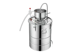 Destilador de Alcohol SucceBuy, 49 L, con Tanque Thumper y Bomba de Agua, Destilación Eficaz para el Hogar y la Artesanía