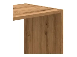 Digna Estantería de madera de ingeniería roble artesano 102x32x102 cm